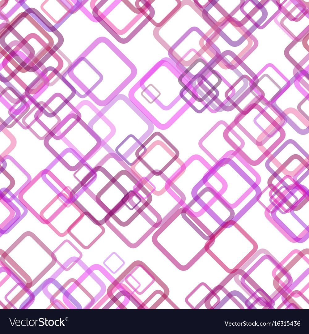 Seamless square background pattern