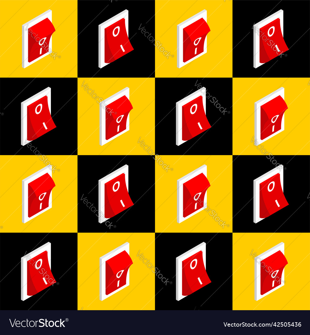 Switch pattern seamless toggle background texture vector image Switch pattern seamless toggle background texture