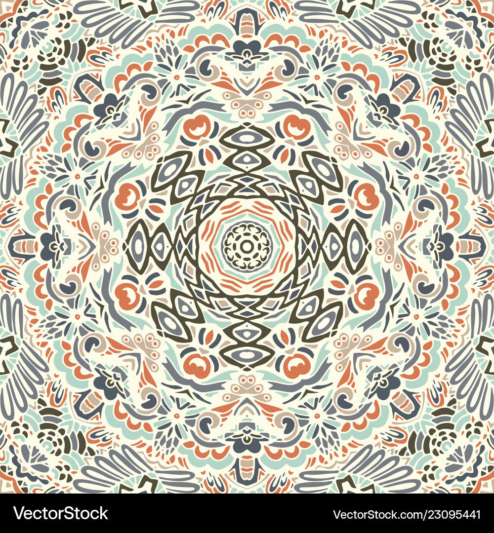 Cute seamless abstract tiled pattern Royalty Free Vector