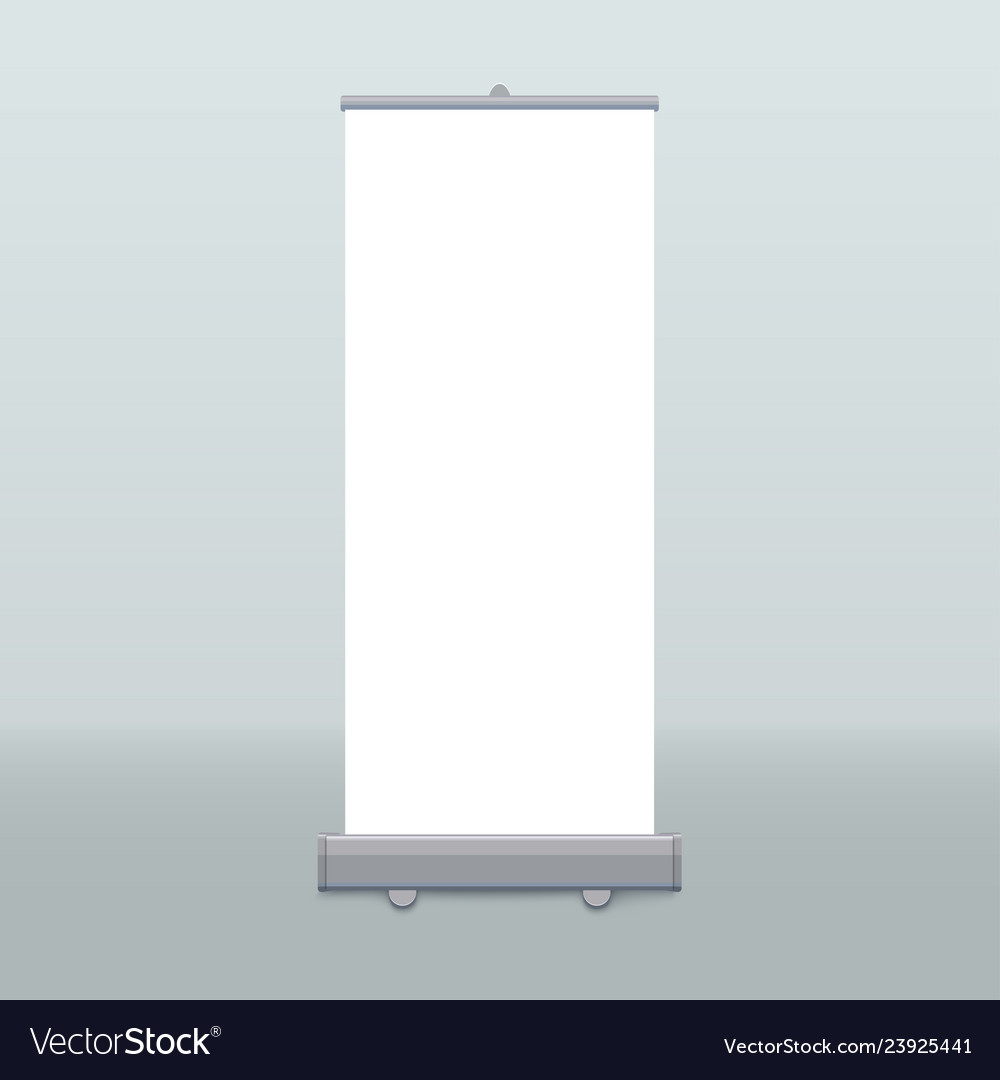 Roll-Up Banner Display Mockup