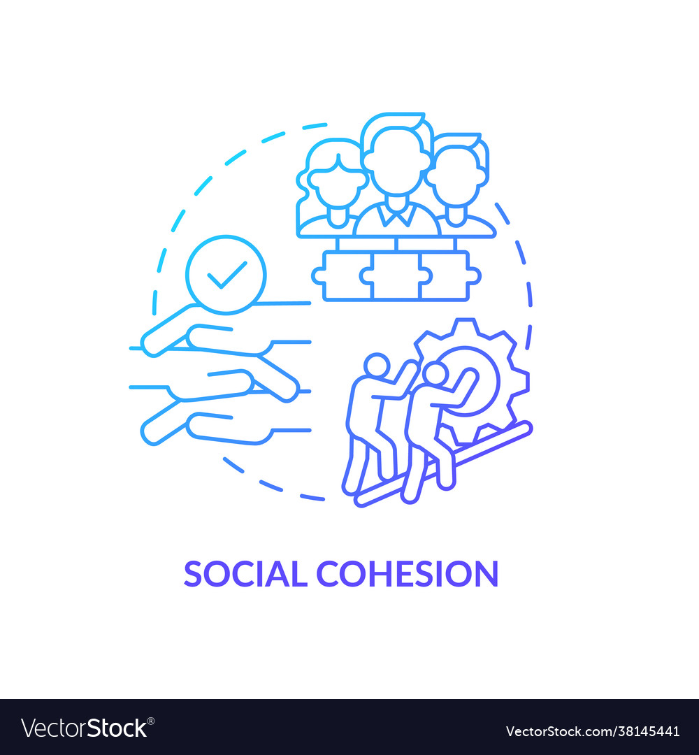 social-cohesion-concept-icon-royalty-free-vector-image