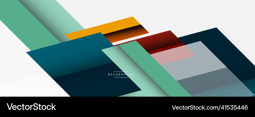 Background geometric diagonal square shapes Vector Image