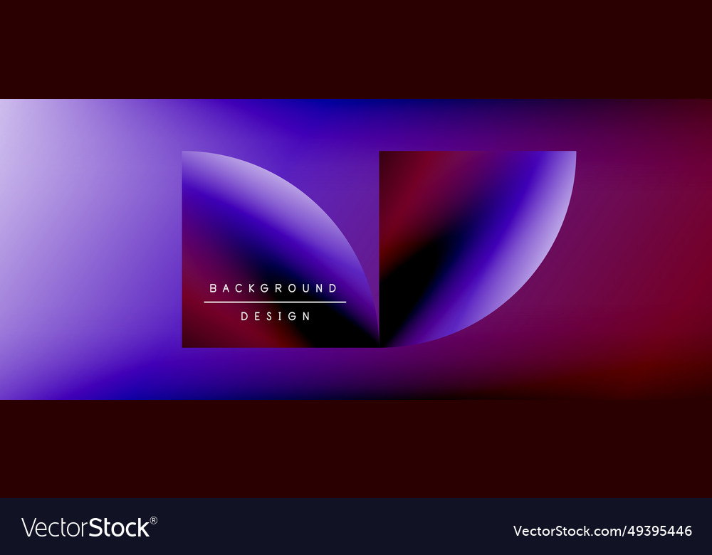 Bright color circle and round element minimal vector image Bright color circle and round element minimal