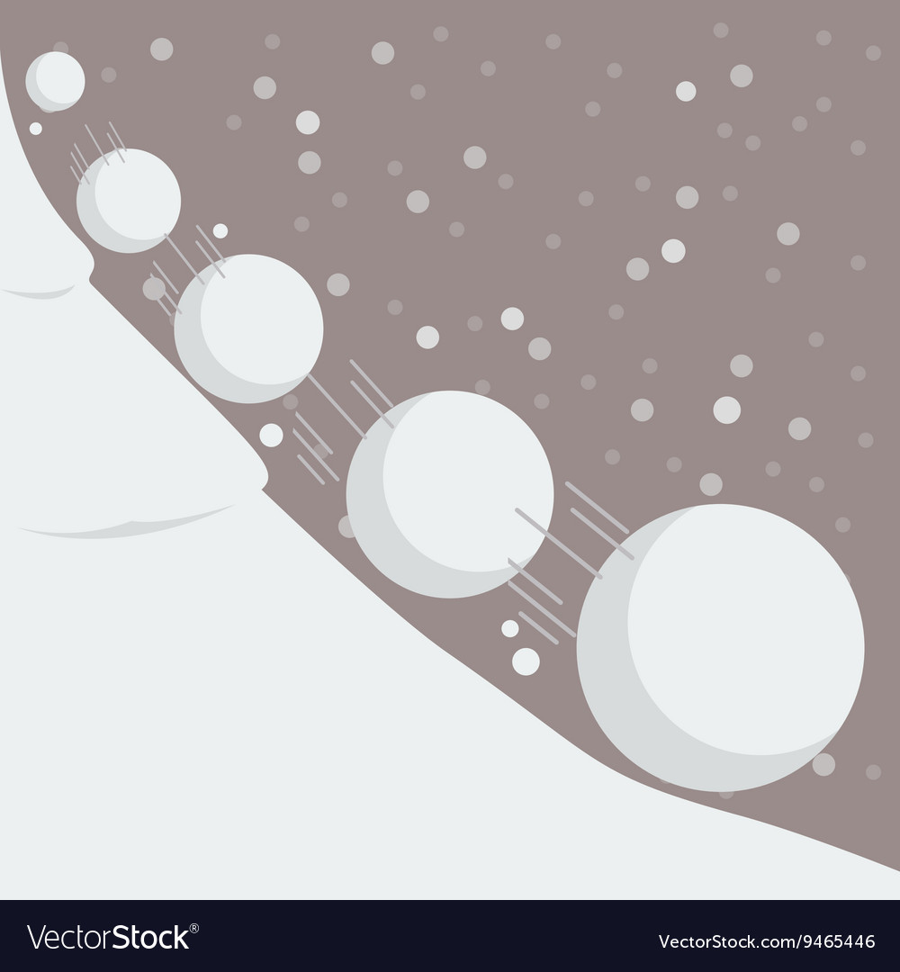 Download Snowball effect Royalty Free Vector Image - VectorStock