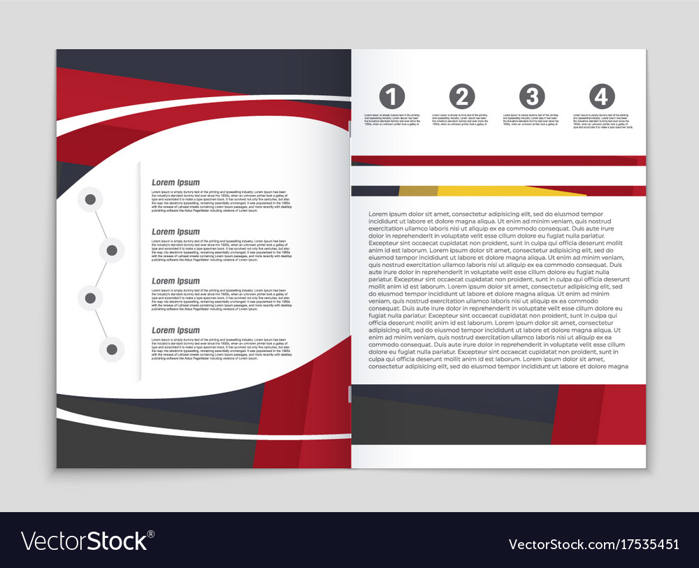Abstract layout background set for art