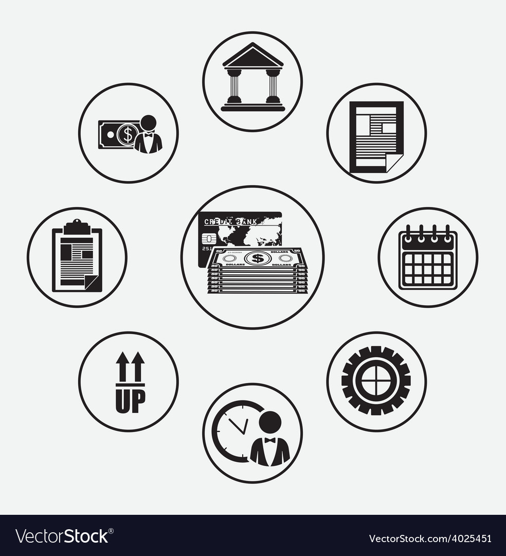 Bank design Royalty Free Vector Image - VectorStock