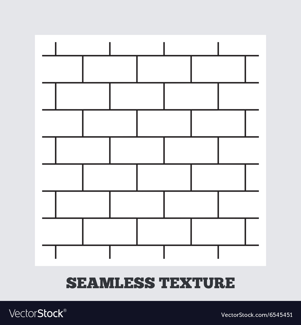 Bricks stripped geometric seamless pattern