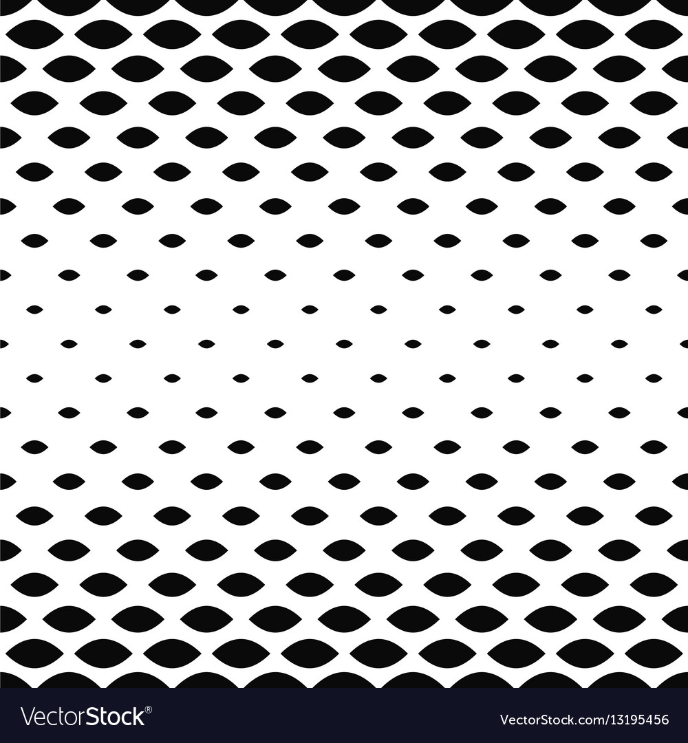 Monochrome curved shape pattern background