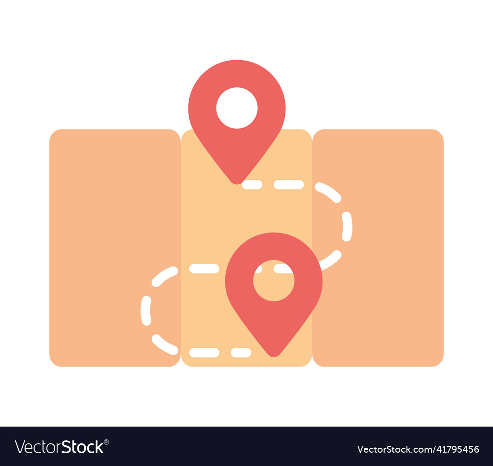 Navigation marker map