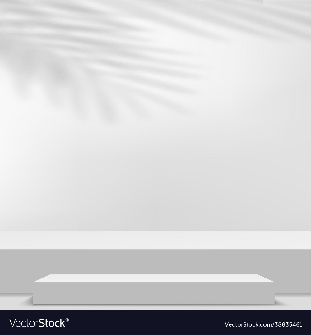 Abstract background with white color geometric 3d vector image Abstract background with white color geometric 3d