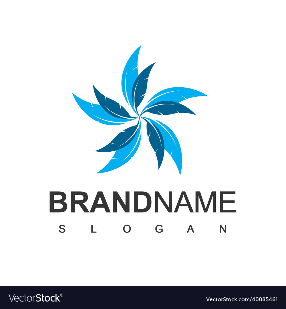 Blumen Logo Vorlage Schönheit Symbol