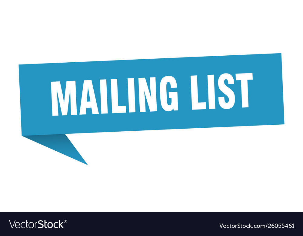 Mailing list