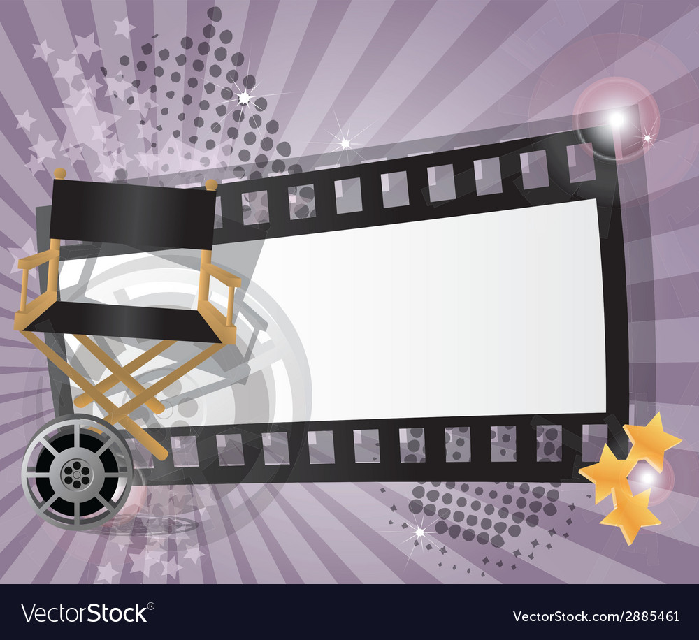 Movie poster Royalty Free Vector Image VectorStock