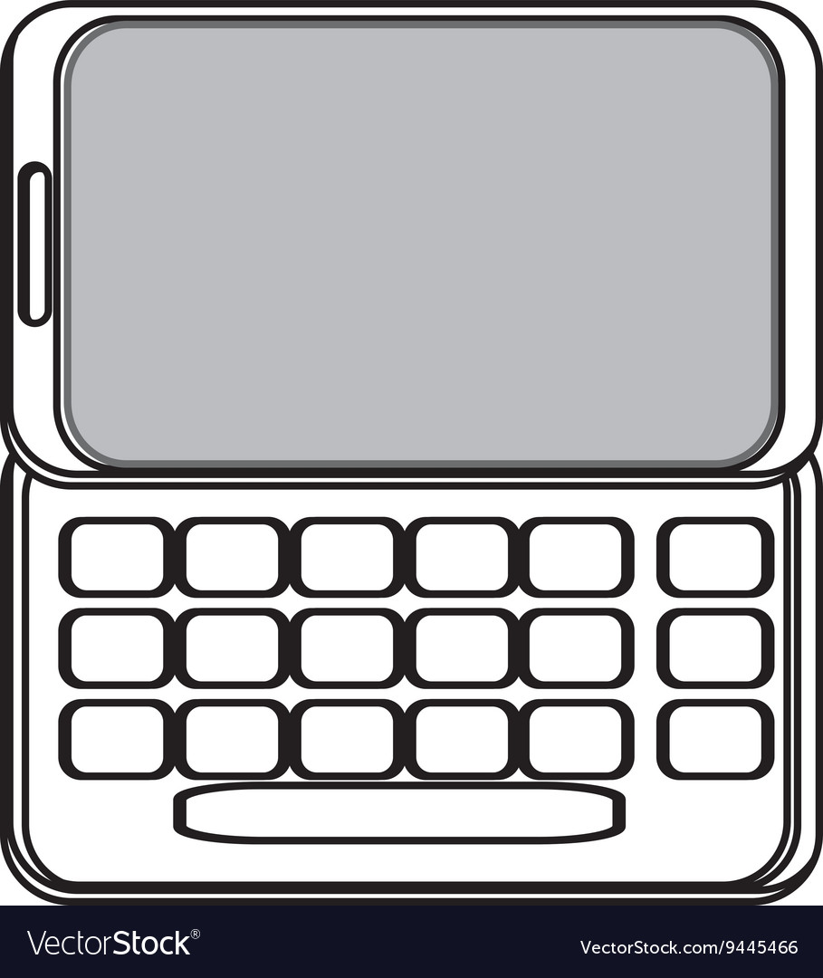 Cellphone with five buttons