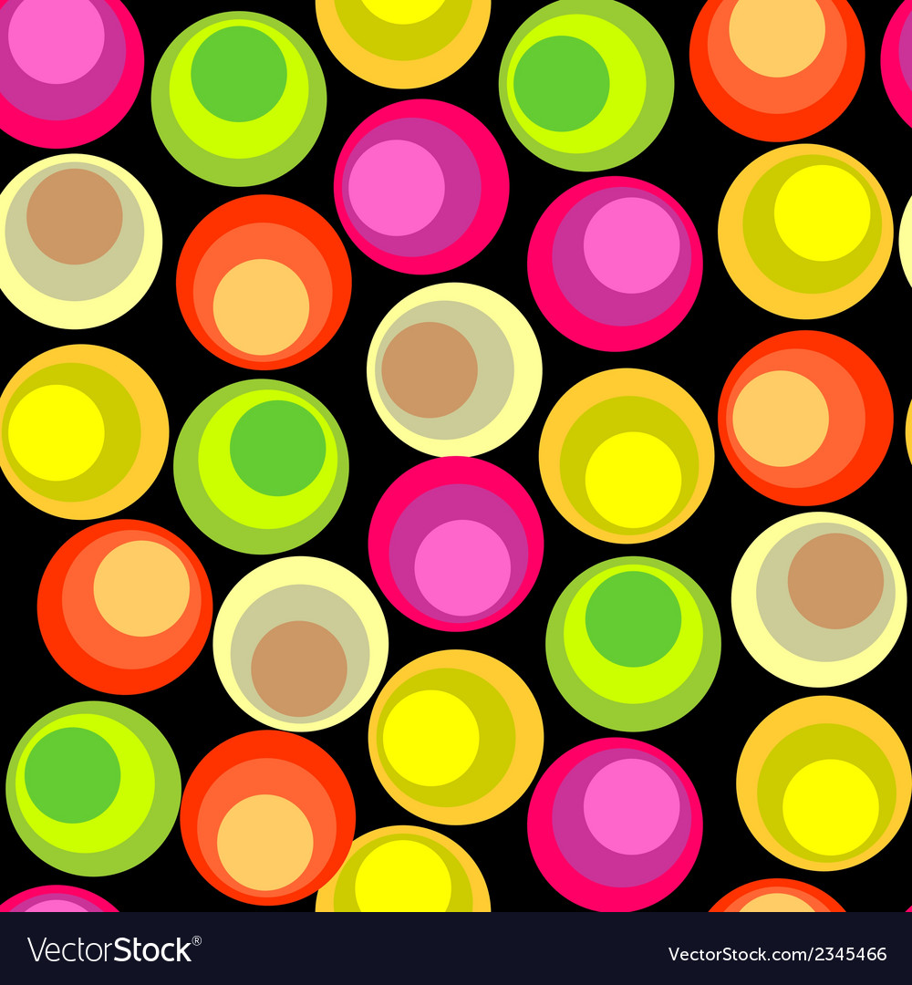 Circles seamless pattern
