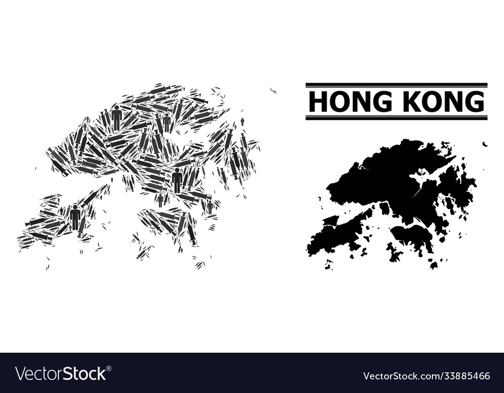 Inoculation mosaic map hong kong