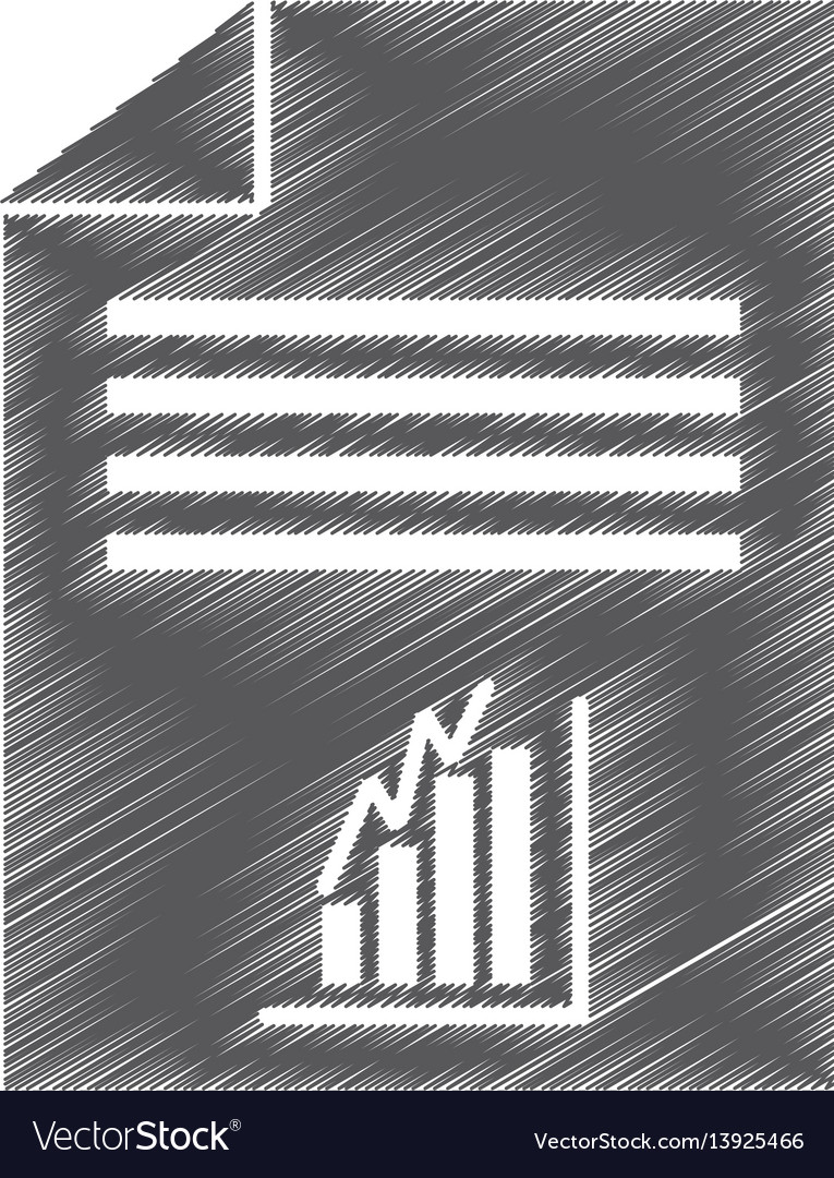 Paper document with statistics