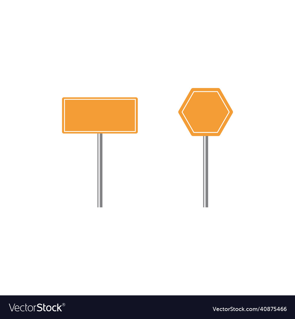 Road sign icon