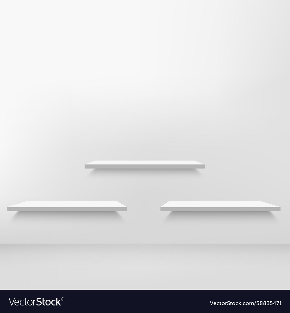 Abstract background with white color geometric 3d vector image Abstract background with white color geometric 3d