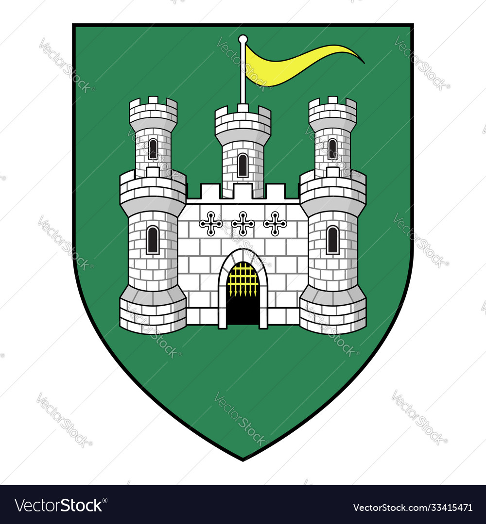 Coat arms city cashel ireland