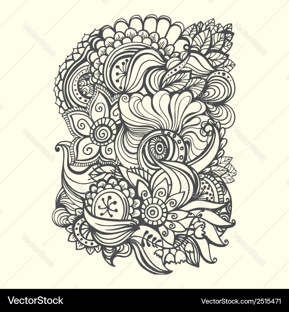 Doodle background Royalty Free Vector Image - VectorStock