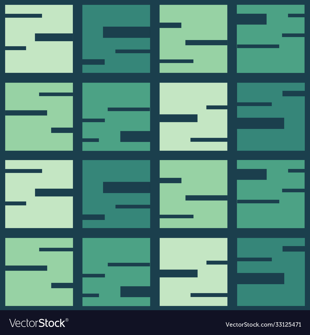 Geometric seamless repeating pattern squaers