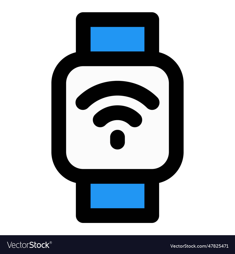 Smartwatch with wireless connection feature