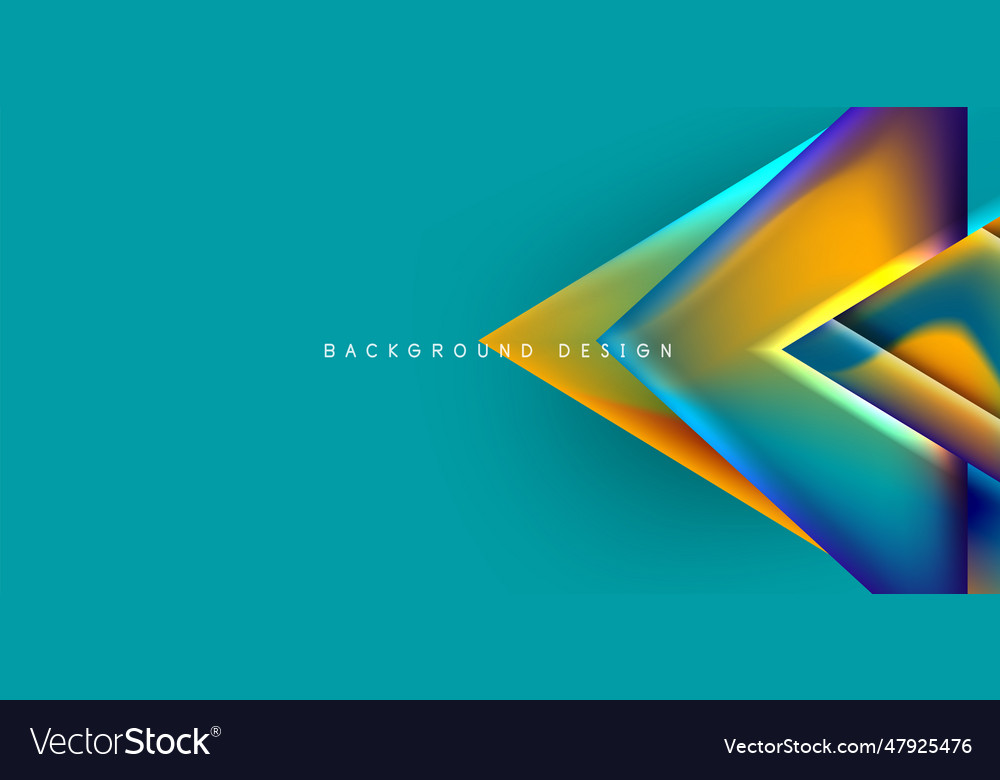 Abstract background with overlapping triangles