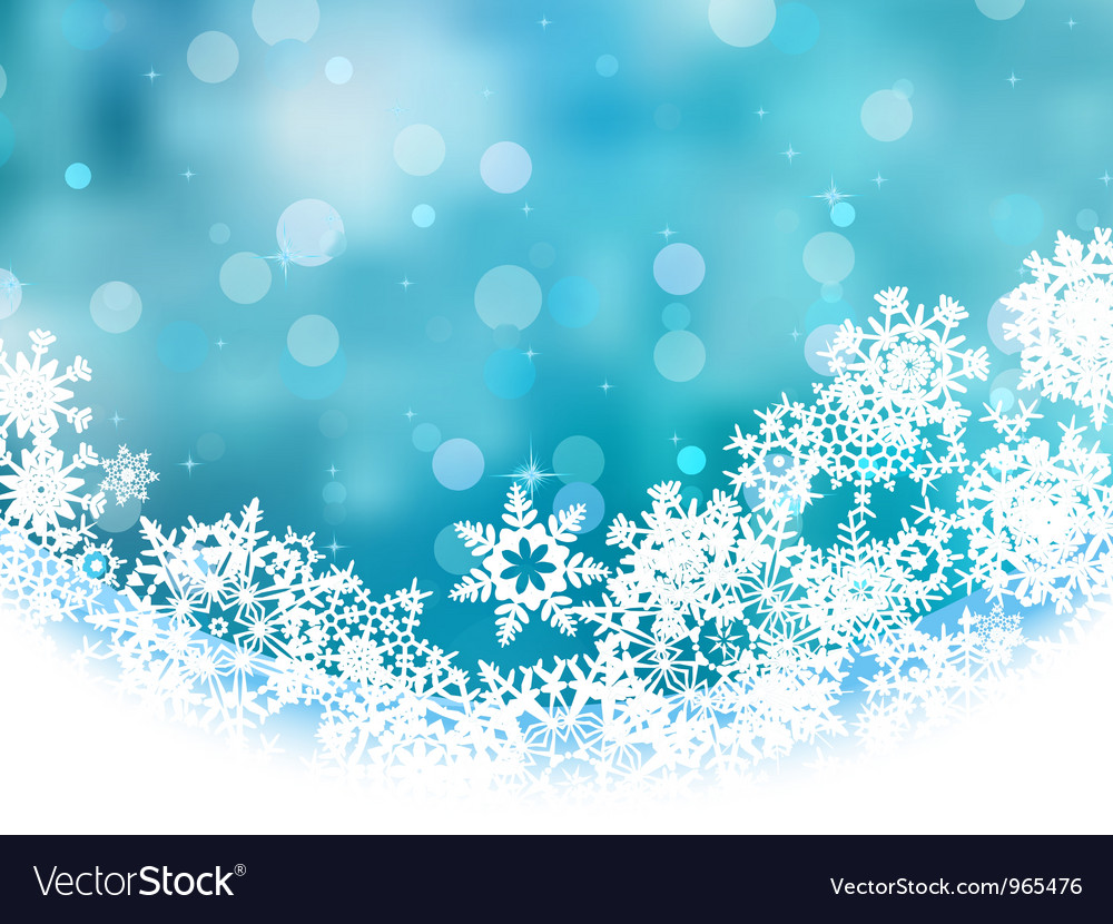 Elegant christmas snowflakes background Royalty Free Vector