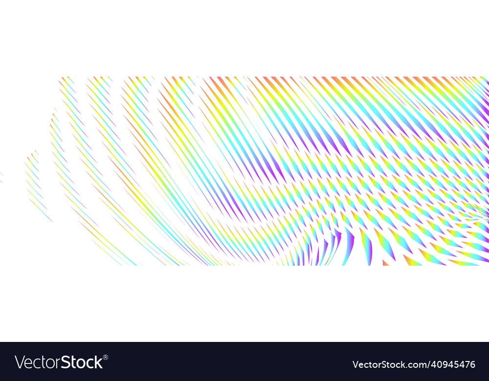 Holographic abstraction with linear optical vector image Holographic abstraction with linear optical