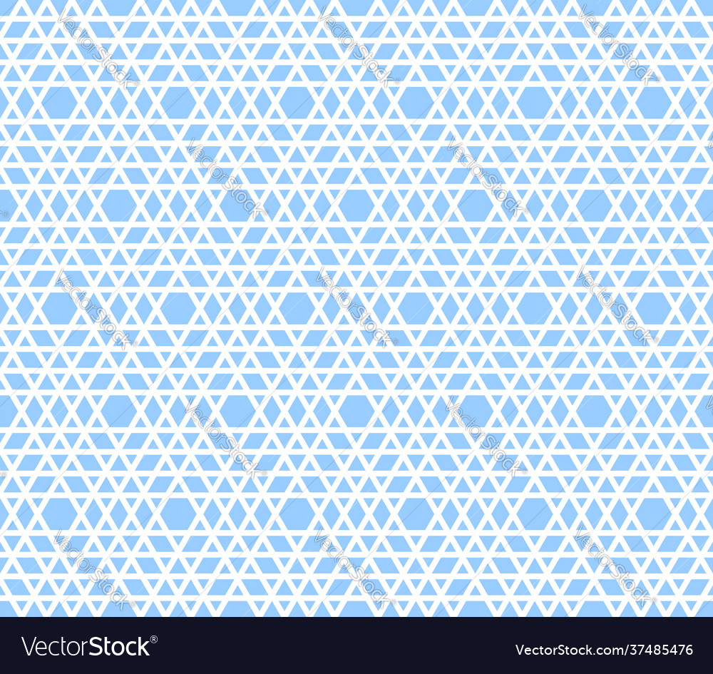 Seamless hexagons and triangles pattern