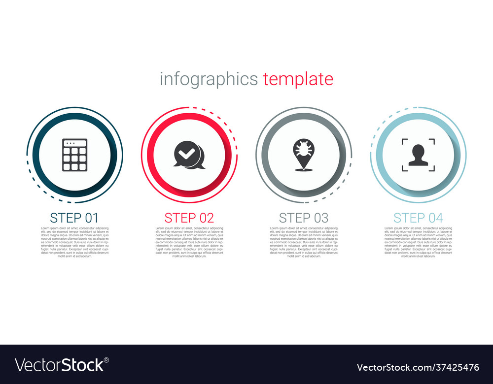 Set password protection check mark in speech vector image Set password protection check mark in speech