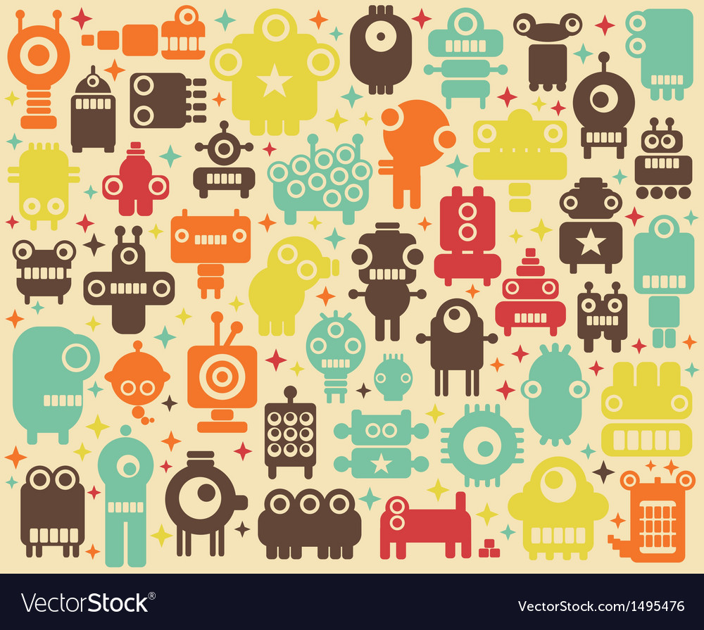 Space Robots Background