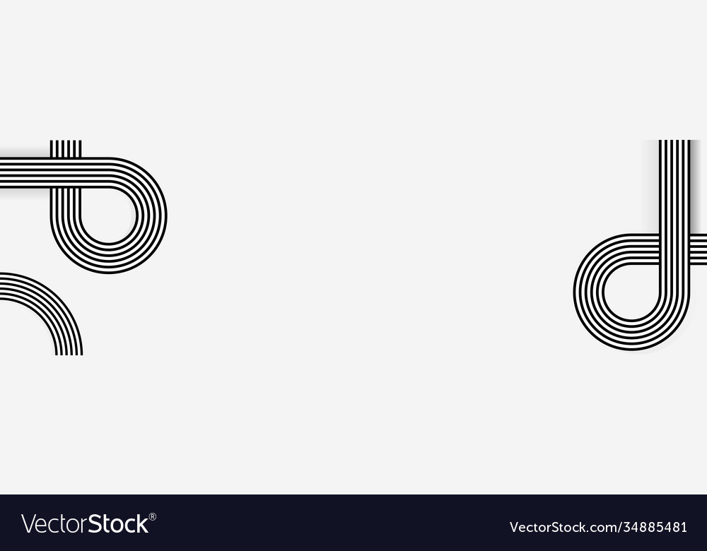 Abstract background with different geometric