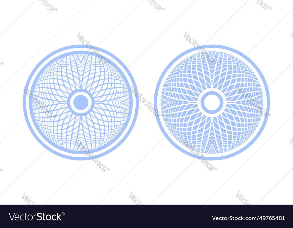 Circle convex buttons