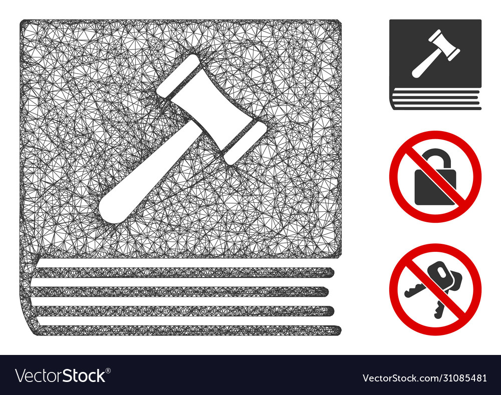 Code conduct polygonal web mesh