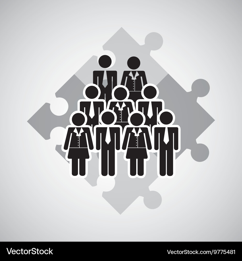 Networking and team Royalty Free Vector Image - VectorStock
