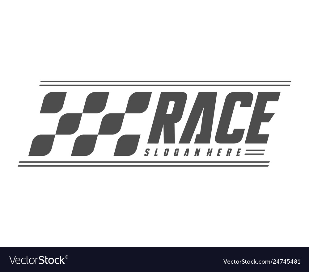 Race Flag Design Konzepte Icon Geschwindigkeit einfach