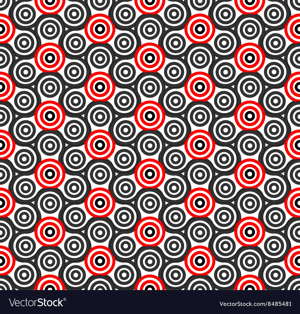 Seamless circle pattern