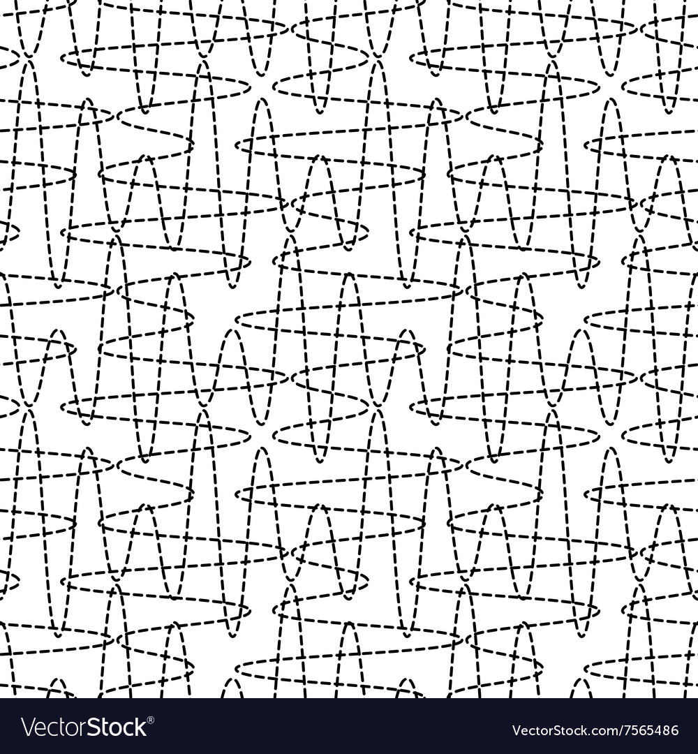 Dashed Wave Pattern