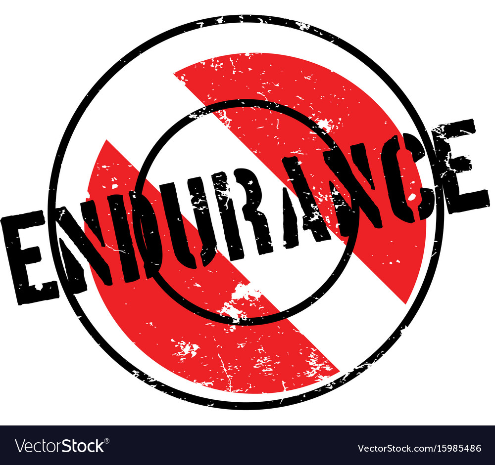Endurance rubber stamp