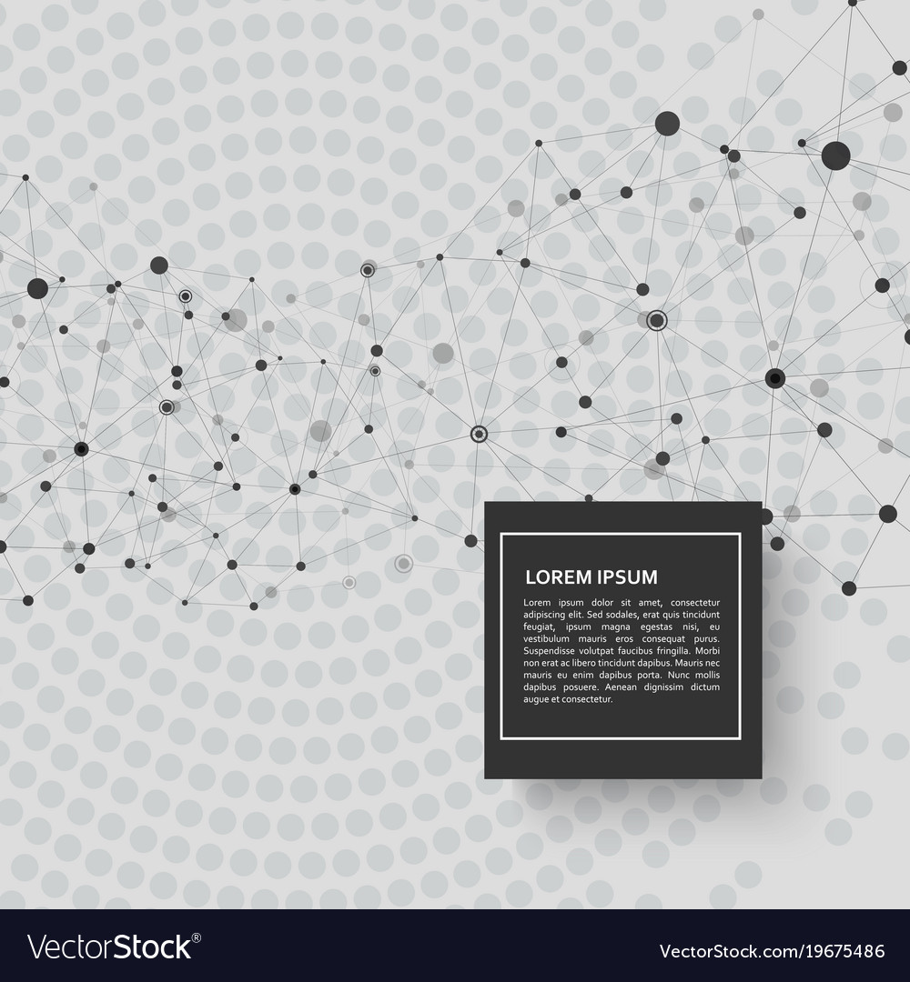 Technology connection background and abstract