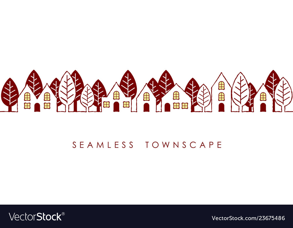 Townscape - Seamless Building Pattern