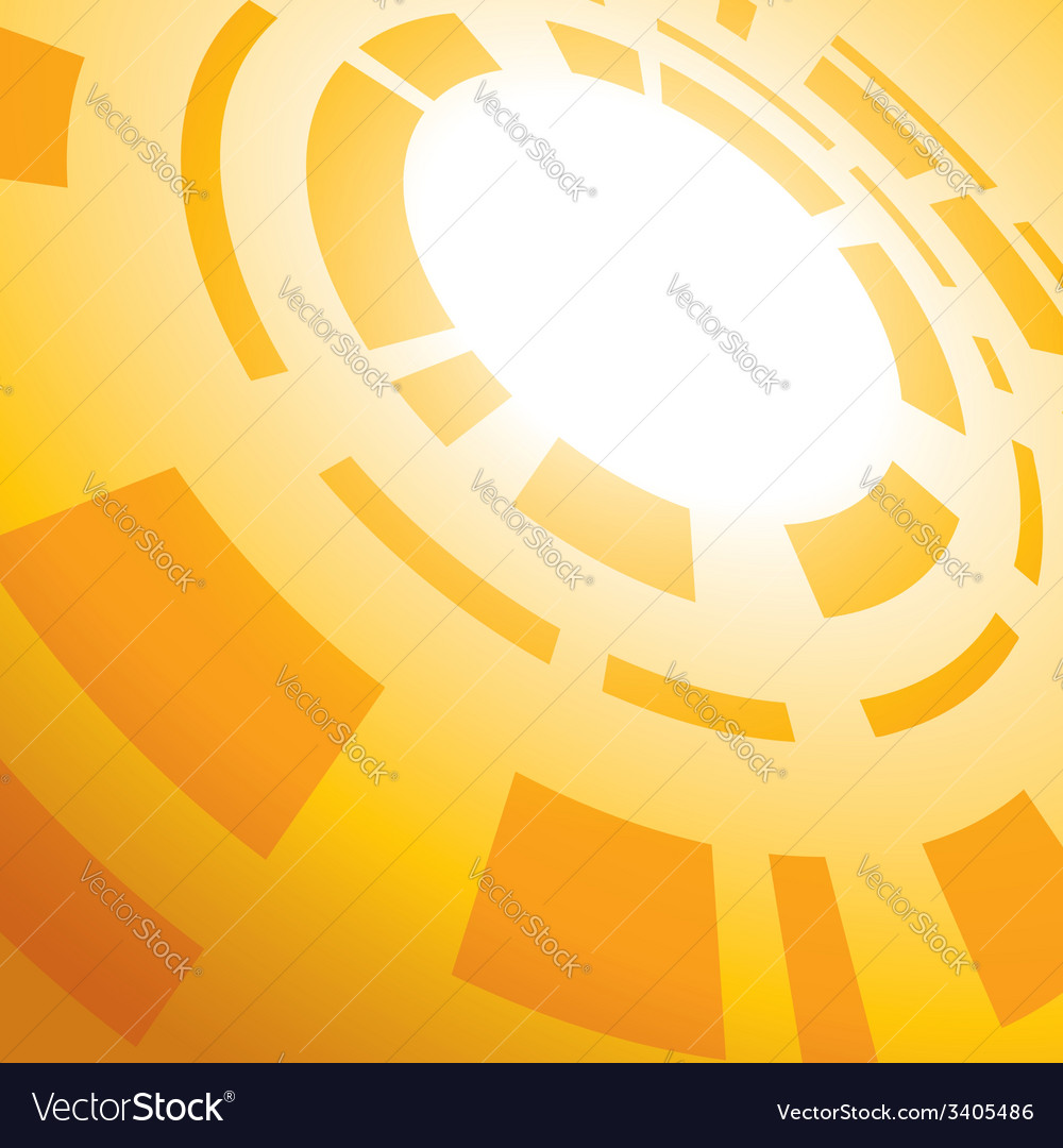Yellow background with abstraction