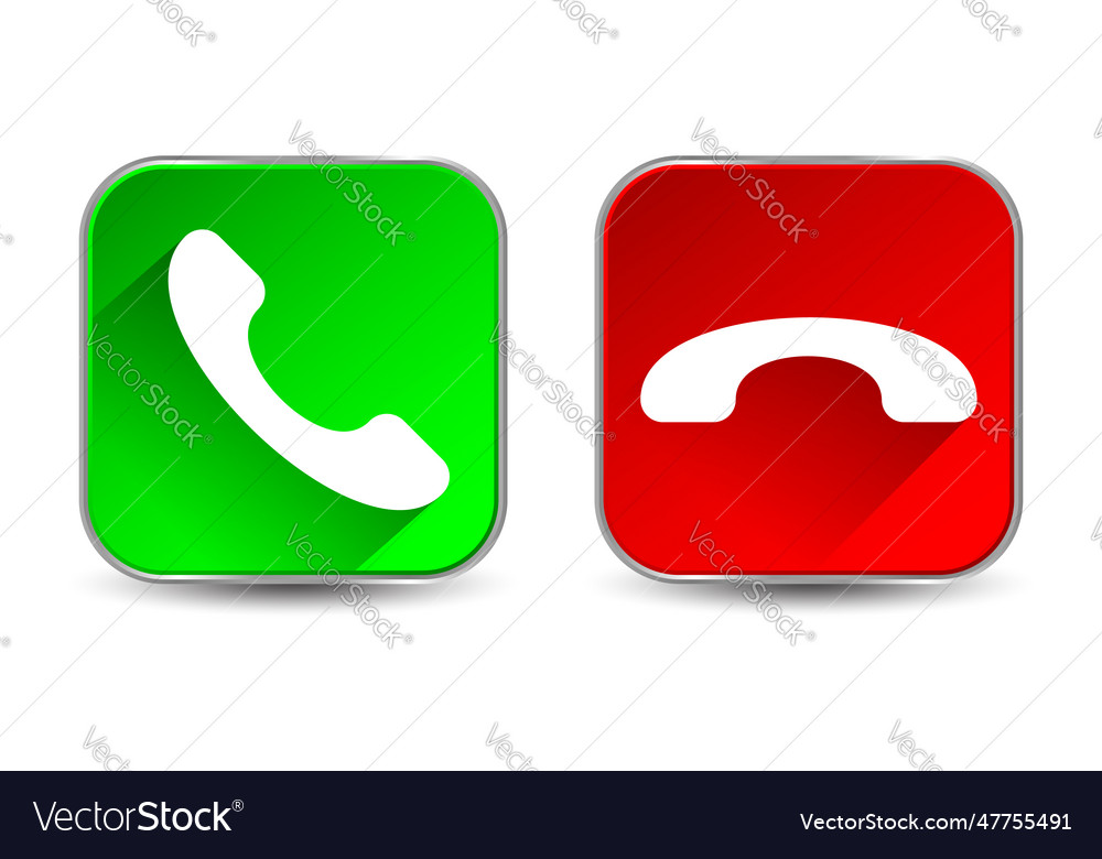 3d realistic phone call receive reject and dial