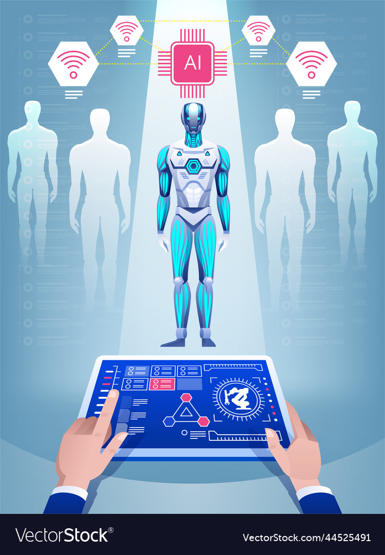 Creating a robot with artificial intelligence
