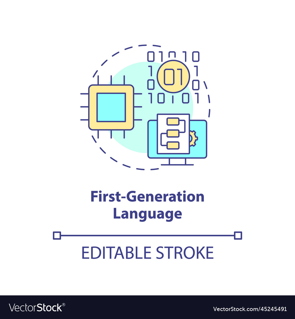 Programmiersprache-Konzept der ersten Generation