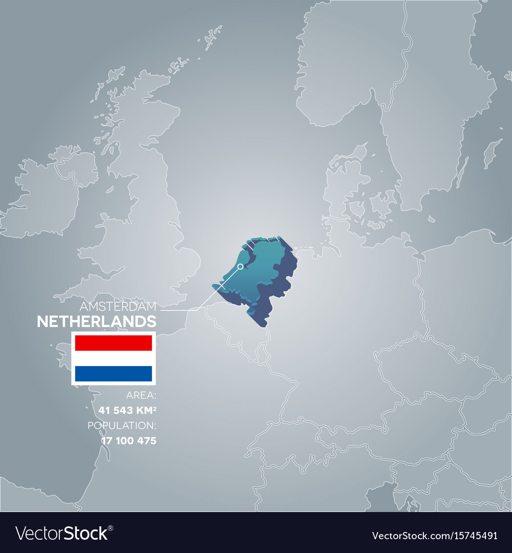 Norway information map Royalty Free Vector Image