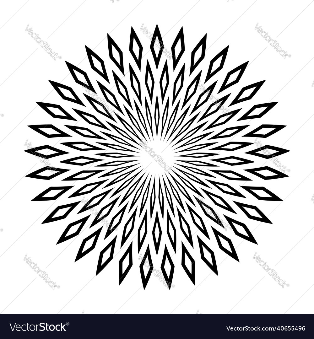 Geometric Circle Pattern