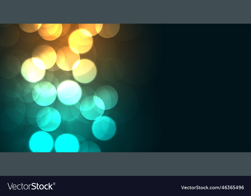 Glowing colors bokeh shiny background design